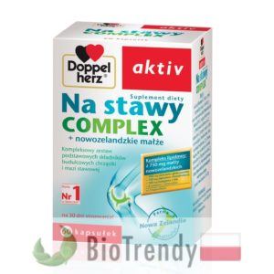 BioTrendy - Doppelherz aktiv Na stawy Complex PL - tabletki na stawy - regeneracja chrzastki stawowej