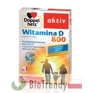 BioTrendy - Doppelherz aktiv Witamina D 800 PL - tabletki z witaminami – tabletki z mineralami