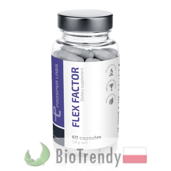 BioTrendy - Flex Factor PL - tabletki na stawy - regeneracja chrzastki stawowej