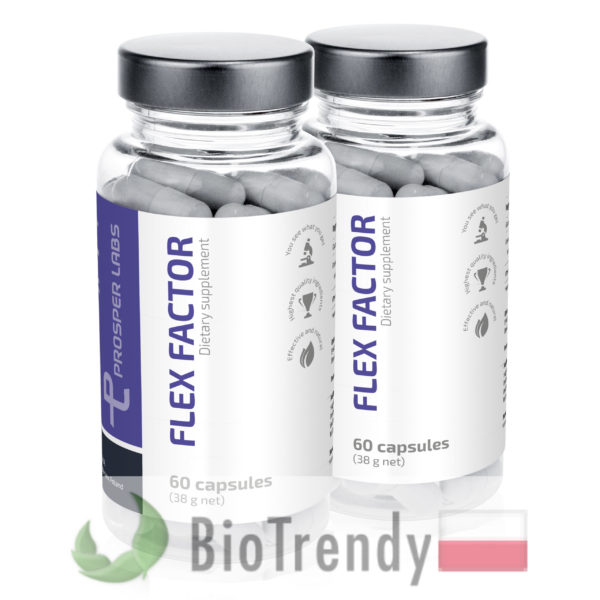 BioTrendy - Flex Factor PL - tabletki na stawy - regeneracja chrzastki stawowej