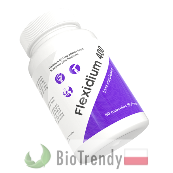 BioTrendy - Flexidium 400 PL - tabletki na stawy - regeneracja chrzastki stawowej