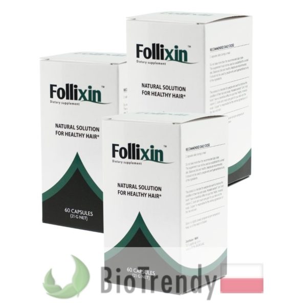 BioTrendy - Follixin PL - tabletki na wlosy – wypadanie wlosow - mocne wlosy