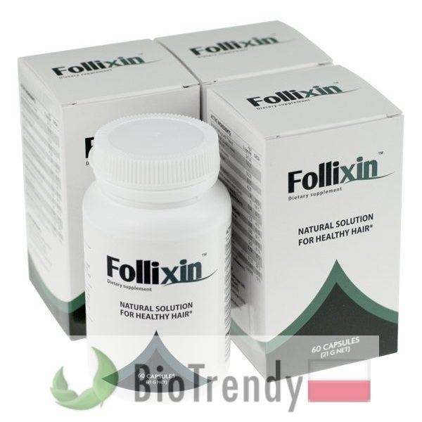 BioTrendy - Follixin PL - tabletki na wlosy – wypadanie wlosow - mocne wlosy