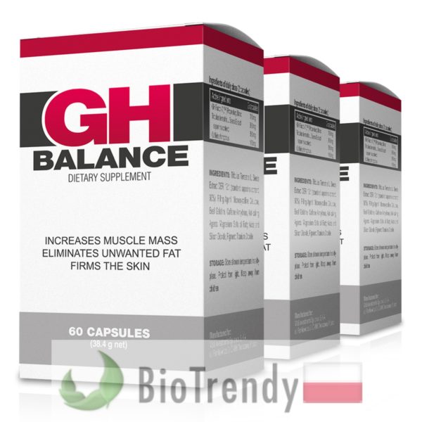 BioTrendy - GH Balance PL - tabletki na przyrost masy miesniowej – tabletki na mase miesniowa
