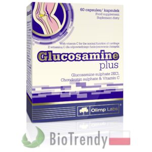 BioTrendy - Glucosamine plus PL - tabletki na stawy - regeneracja chrzastki stawowej