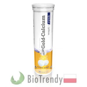 BioTrendy - Gold-Calcium wapń + cynk PL - tabletki z witaminami – tabletki z mineralami