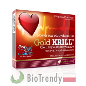 BioTrendy - Gold Krill PL - tabletki na serce – tabletki na uklad krazenia
