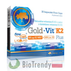 BioTrendy - Gold-Vit K2 Plus PL - tabletki z witaminami – tabletki z mineralami