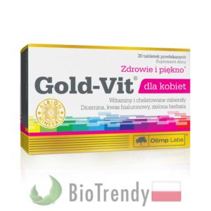 BioTrendy - Gold-Vit dla kobiet PL - tabletki z witaminami – tabletki z mineralami