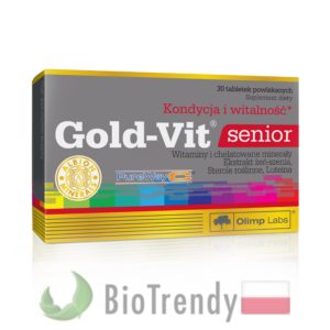 BioTrendy - Gold-Vit senior PL - tabletki z witaminami – tabletki z mineralami