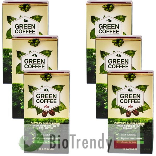 BioTrendy - Green Coffee Plus PL - tabletki na odchudzanie - tabletki odchudzajace