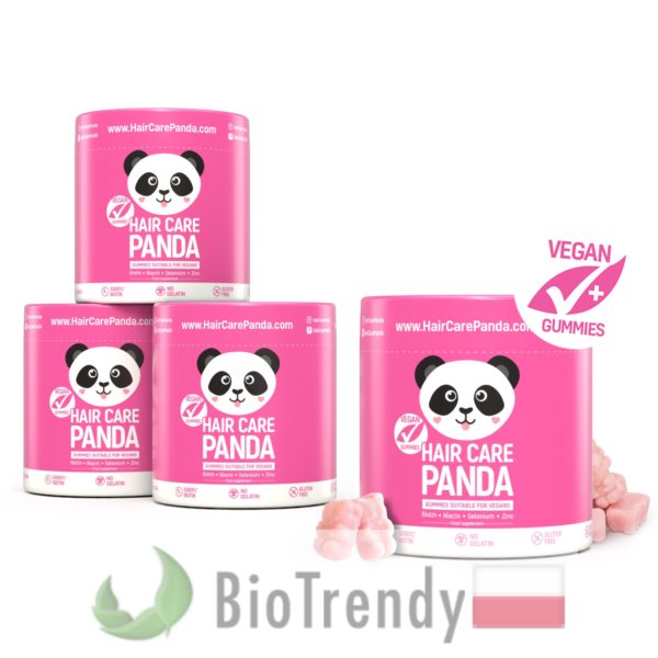 BioTrendy - Hair Care Panda PL - tabletki na wlosy – wypadanie wlosow - mocne wlosy