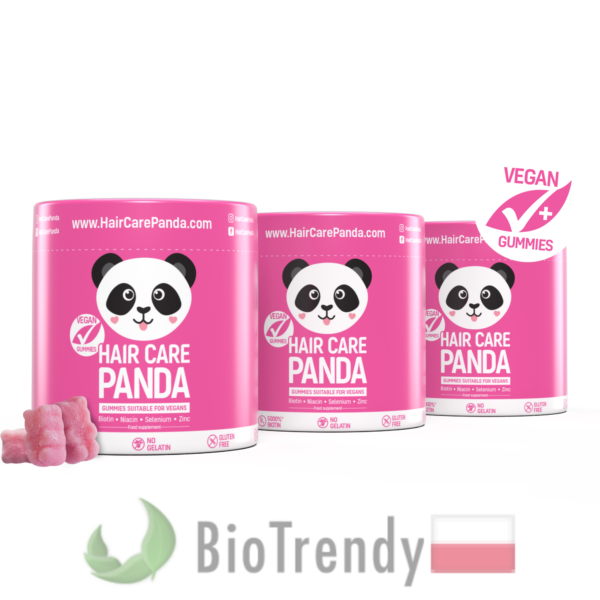BioTrendy - Hair Care Panda PL - tabletki na wlosy – wypadanie wlosow - mocne wlosy