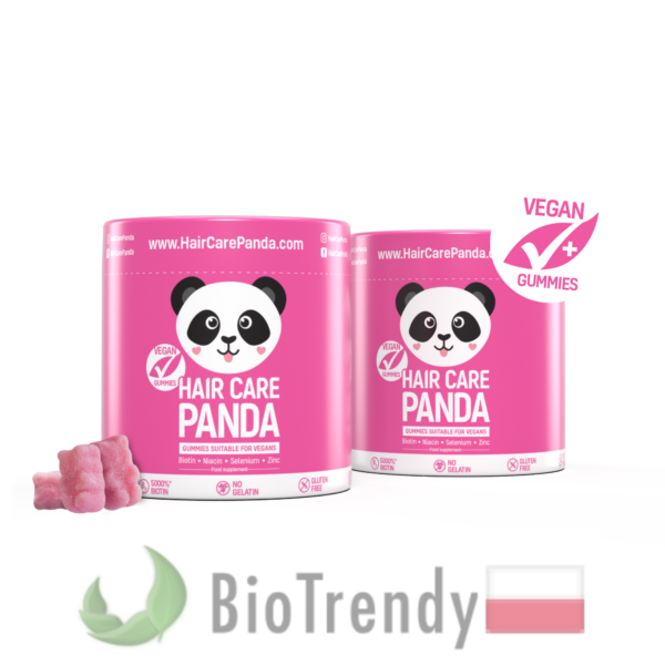 BioTrendy - Hair Care Panda PL - tabletki na wlosy – wypadanie wlosow - mocne wlosy