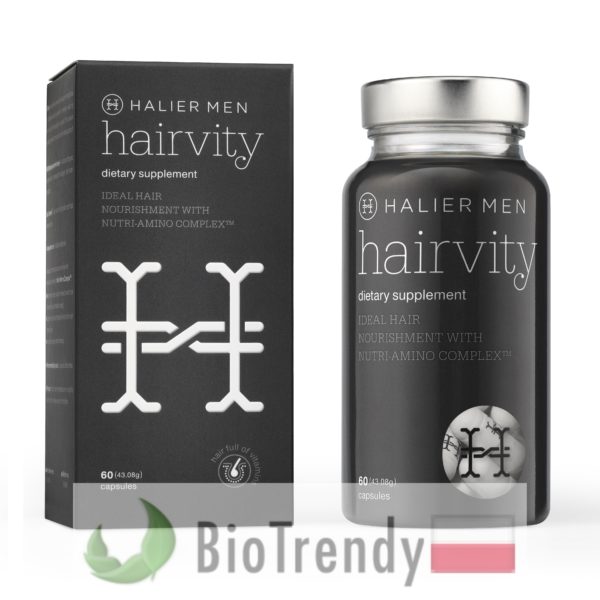 BioTrendy - Hairvity Men PL - tabletki na wlosy – wypadanie wlosow - mocne wlosy