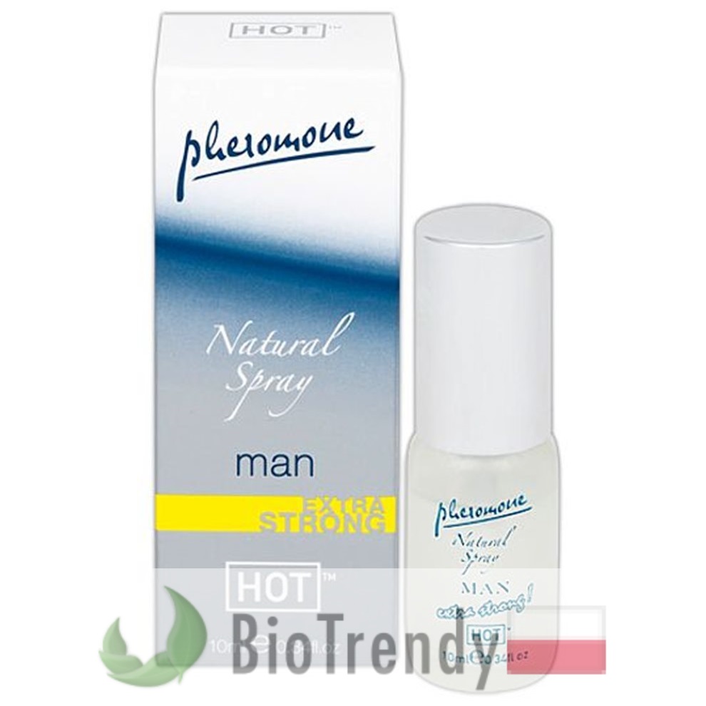 BioTrendy - Hot Pheromon Natural Spray Extra Strong Man PL - feromony dla mezczyzn – meskie feromony BioTrendy - Hot Pheromon Natural Spray Extra Strong Man PL - feromony dla mezczyzn – meskie feromony