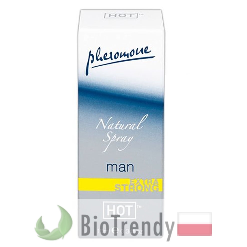 BioTrendy - Hot Pheromon Natural Spray Extra Strong Man PL - feromony dla mezczyzn – meskie feromony BioTrendy - Hot Pheromon Natural Spray Extra Strong Man PL - feromony dla mezczyzn – meskie feromony