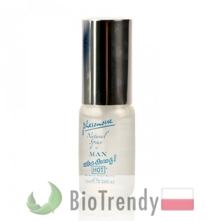 BioTrendy - Hot Pheromon Natural Spray Extra Strong Man PL - feromony dla mezczyzn – meskie feromony BioTrendy - Hot Pheromon Natural Spray Extra Strong Man PL - feromony dla mezczyzn – meskie feromony