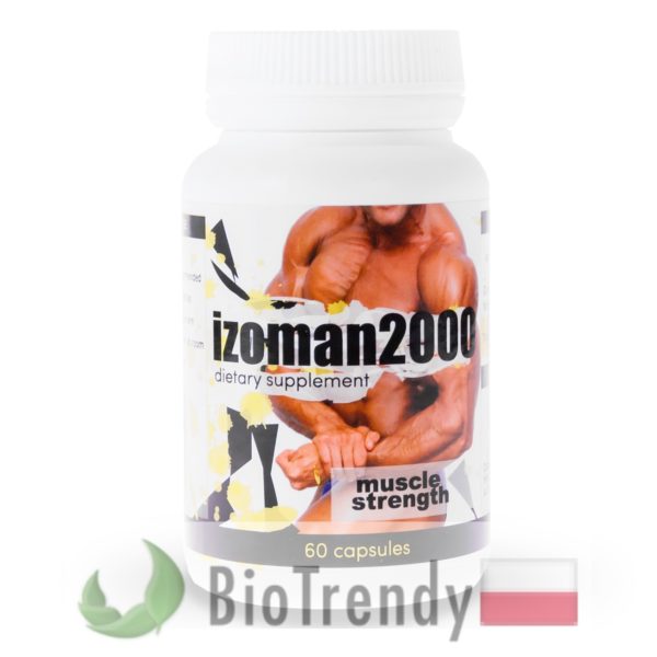 BioTrendy - Izoman 2000 PL - tabletki na przyrost masy miesniowej – tabletki na mase miesniowa