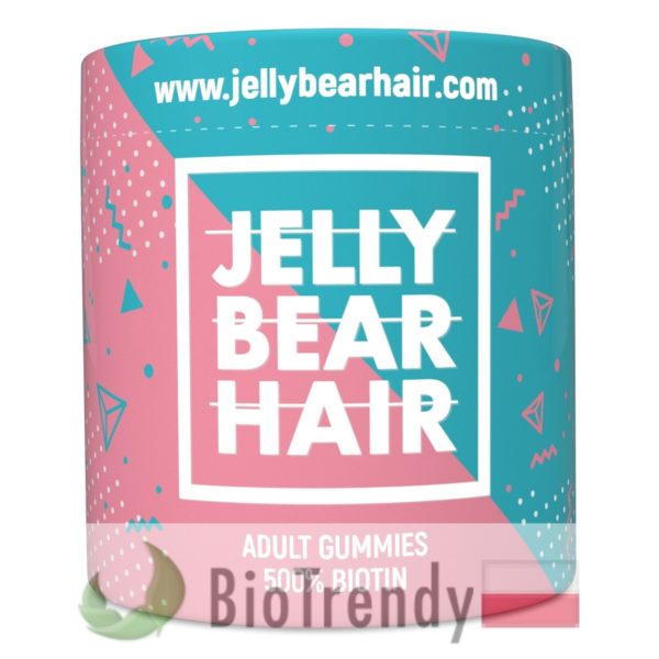 BioTrendy - Jelly Bear Hair PL - tabletki na wlosy – wypadanie wlosow - mocne wlosy