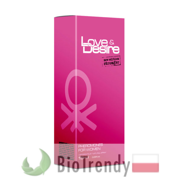BioTrendy - Love & Desire PL - feromony dla kobiet – damskie feromony