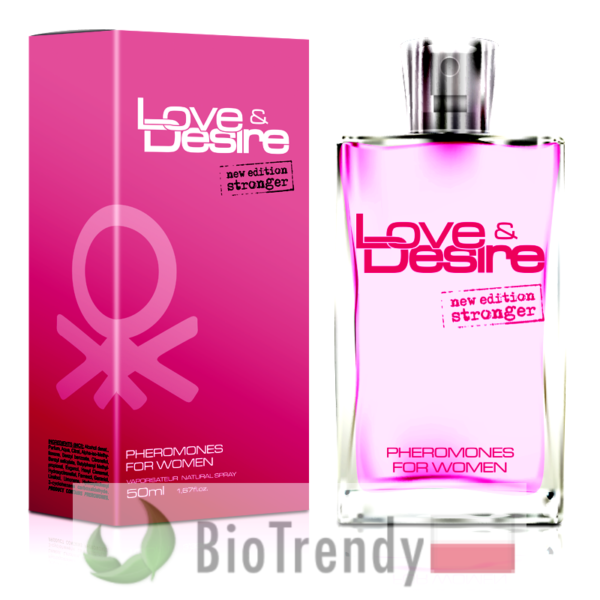 BioTrendy - Love & Desire PL - feromony dla kobiet – damskie feromony