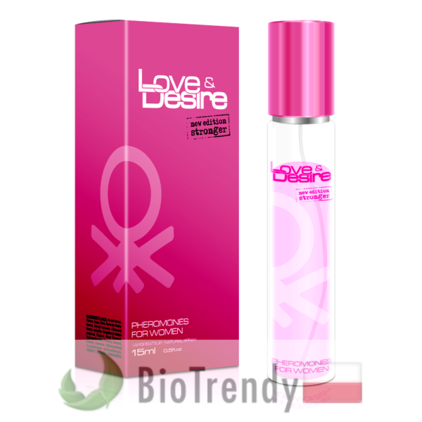 BioTrendy - Love & Desire PL - feromony dla kobiet – damskie feromony