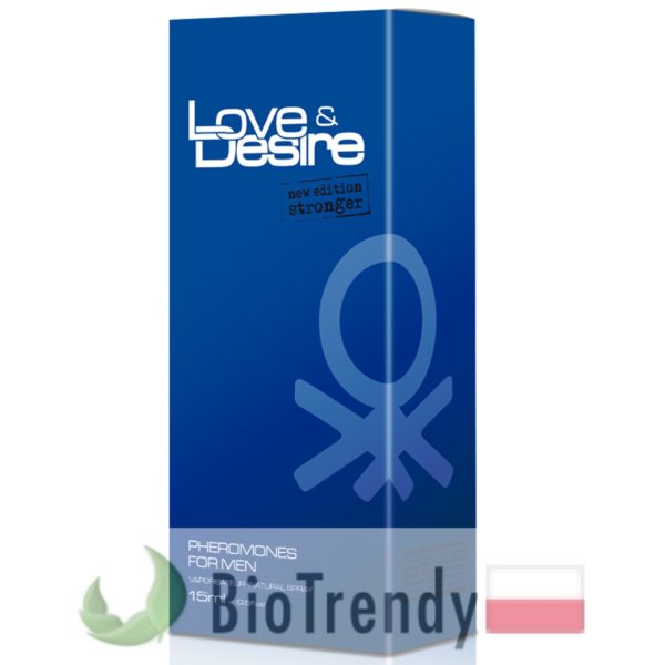 BioTrendy - Love & Desire męskie PL - feromony dla mezczyzn – meskie feromony