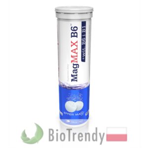 BioTrendy - MagMAX B6 (tabletki musujące) PL - tabletki z witaminami – tabletki z mineralami