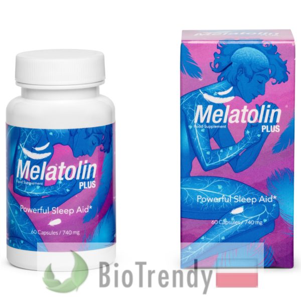 BioTrendy - Melatolin Plus PL - tabletki na uspokojenie – tabletki na stress