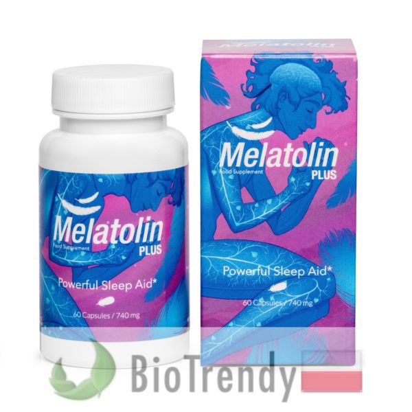 BioTrendy - Melatolin Plus PL - tabletki na uspokojenie – tabletki na stress