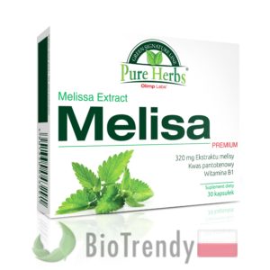 BioTrendy - Melisa Premium PL - tabletki na uspokojenie – tabletki na stress