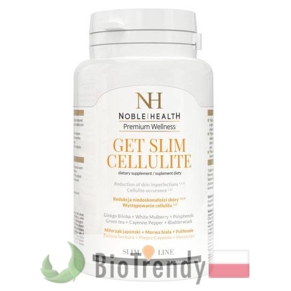 BioTrendy - Noble Health Get Slim Cellulite PL - tabletki na cellulit - cellulit jak sie pozbyc