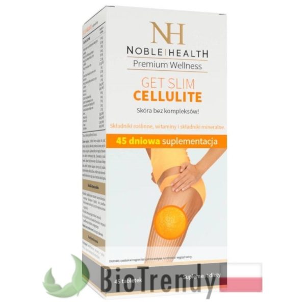 BioTrendy - Noble Health Get Slim Cellulite PL - tabletki na cellulit - cellulit jak sie pozbyc