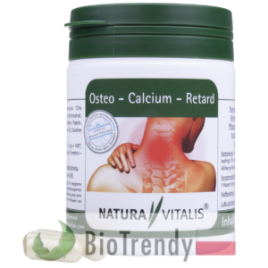 BioTrendy - Osteo Calcium Retard PL - tabletki wzmacniajace kosci - tabletki wzmacniajace uklad kostny