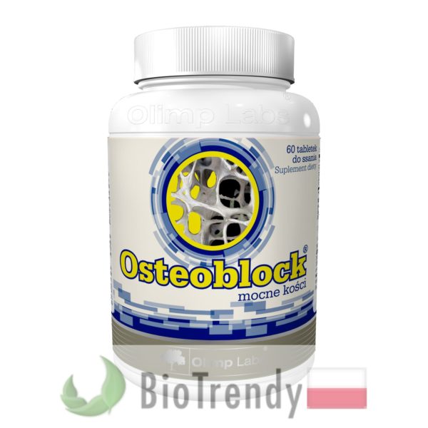 BioTrendy - Osteoblock PL - tabletki wzmacniajace kosci - tabletki wzmacniajace uklad kostny