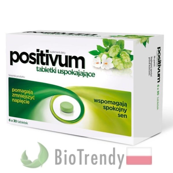 BioTrendy - Positivum PL - tabletki na uspokojenie – tabletki na stress