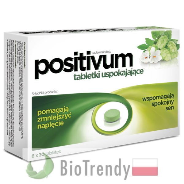 BioTrendy - Positivum PL - tabletki na uspokojenie – tabletki na stress
