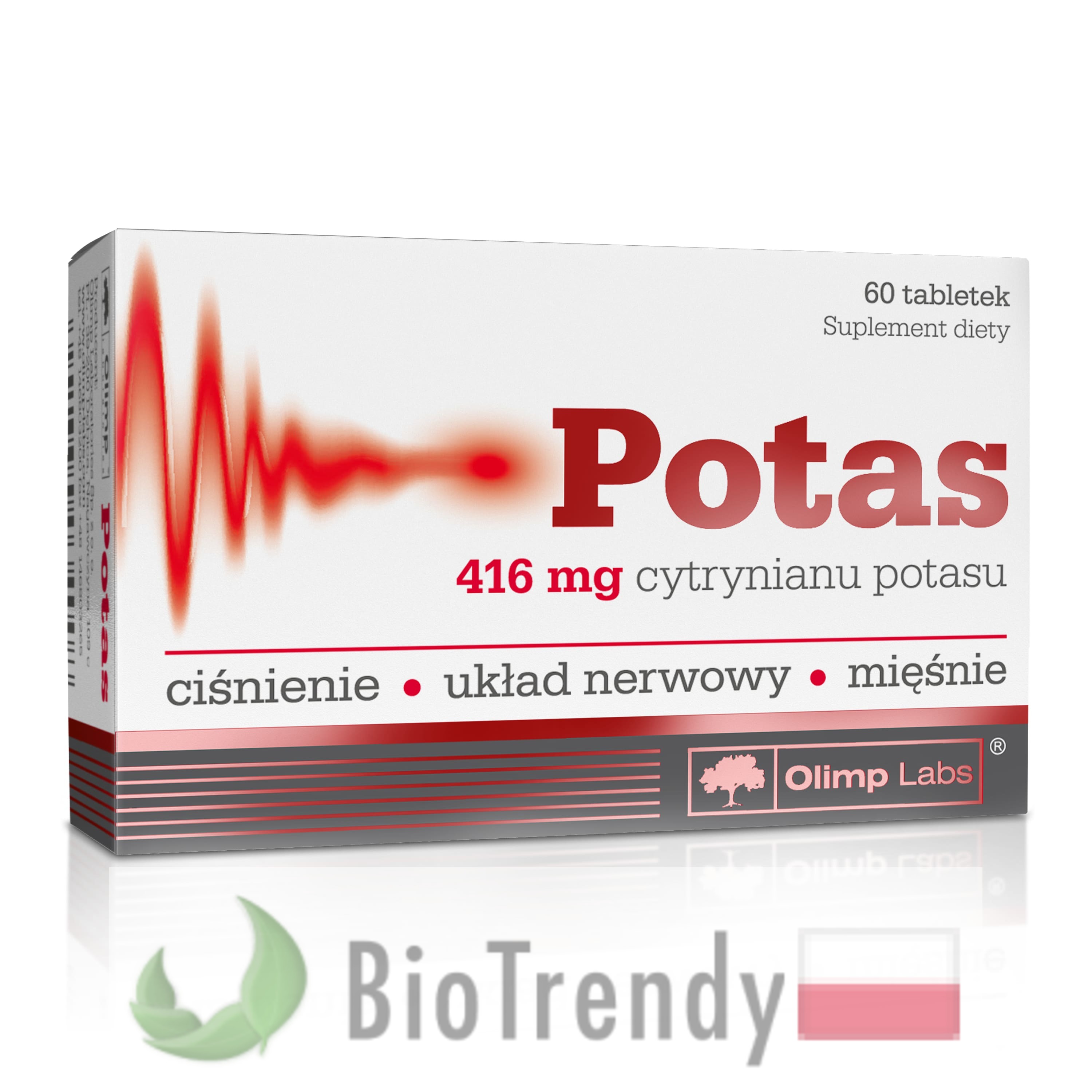 BioTrendy - Potas PL - tabletki z witaminami – tabletki z mineralami BioTrendy - Potas PL - tabletki z witaminami – tabletki z mineralami