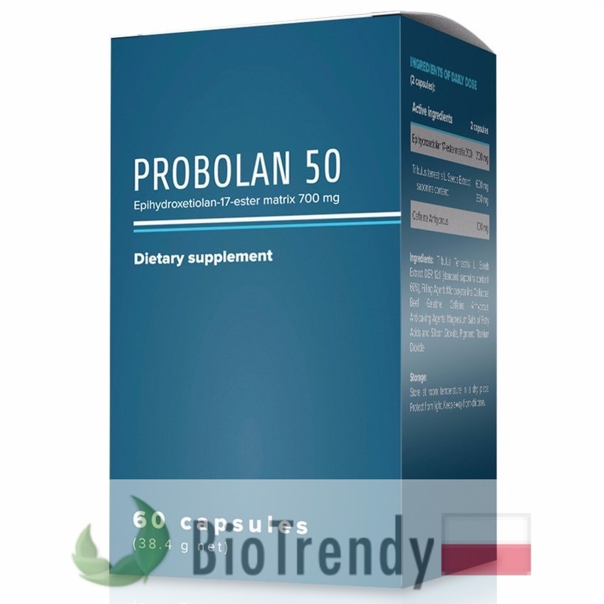 PROBOLAN 50 - Complément Pour Prise De Masse Musculaire Rapide - 60 Capsules