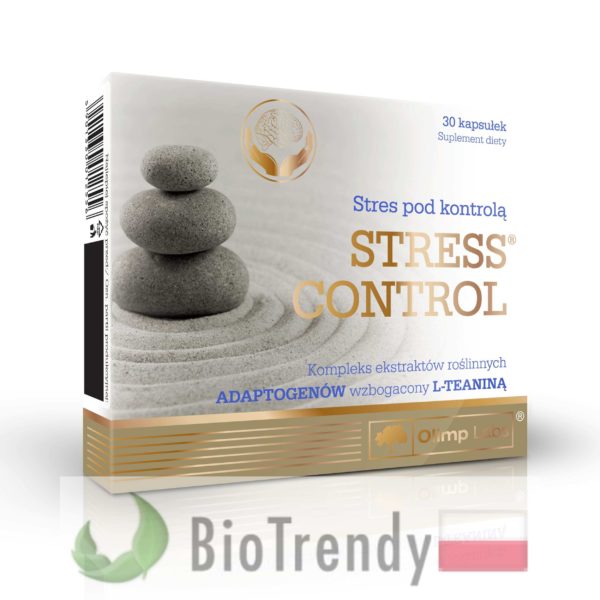 BioTrendy - Stress Control PL - tabletki na uspokojenie – tabletki na stress