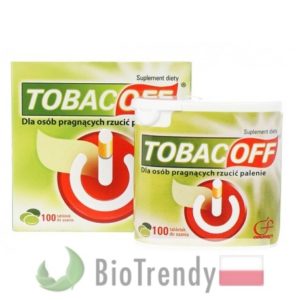 BioTrendy - TobacOff PL - tabletki na rzucenie palenia – tabletki pomajacace rzucic palenie