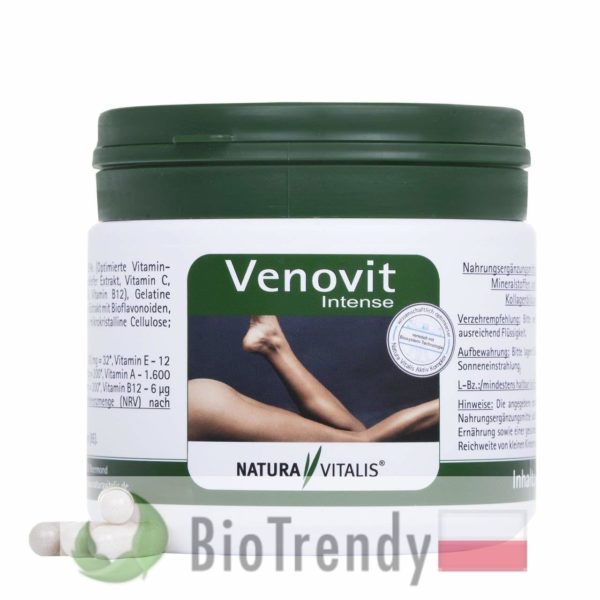 BioTrendy - Venovit 3 PL - tabletki na zylaki - pajaczki na nogach