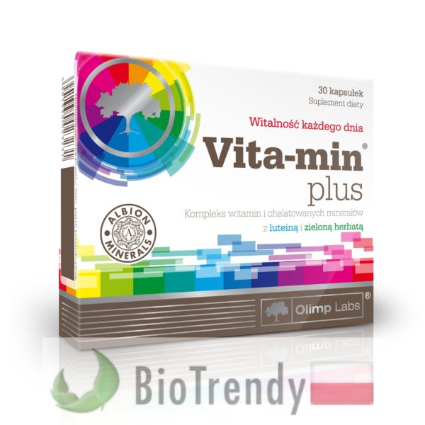 BioTrendy - Vita-min plus PL - tabletki z witaminami – tabletki z mineralami