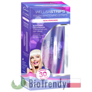BioTrendy - Wellsastrips Teeth Whitening Strips PL - wybielanie zebow - snieznobialy usmiech
