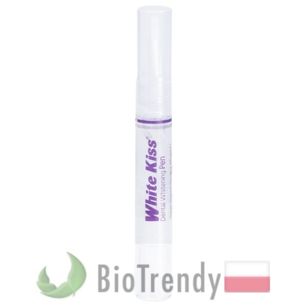BioTrendy - White Kiss Pen PL - wybielanie zebow - snieznobialy usmiech