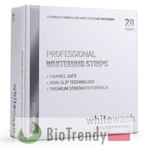 BioTrendy - WhiteWash Professional Whitening Strips PL - wybielanie zebow - snieznobialy usmiech