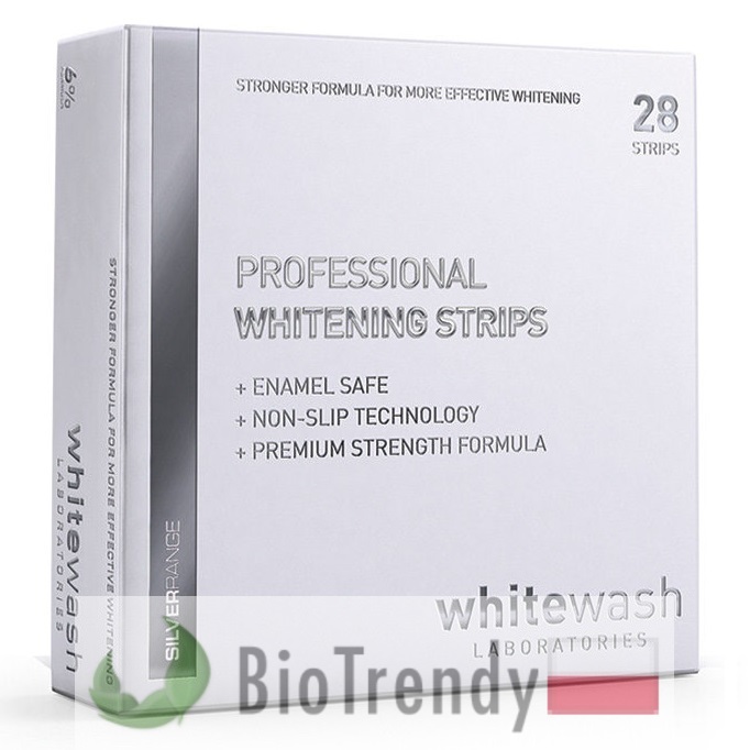 BioTrendy - WhiteWash Professional Whitening Strips PL - wybielanie zebow - snieznobialy usmiech BioTrendy - WhiteWash Professional Whitening Strips PL - wybielanie zebow - snieznobialy usmiech