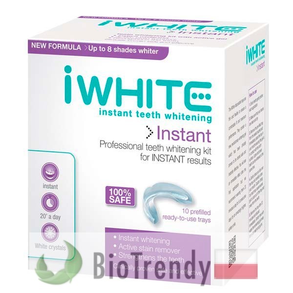 BioTrendy - iWhite Instant Teeth Whitening PL - wybielanie zebow - snieznobialy usmiech BioTrendy - iWhite Instant Teeth Whitening PL - wybielanie zebow - snieznobialy usmiech