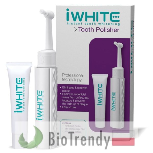 BioTrendy - iWhite Tooth Polisher PL - wybielanie zebow - snieznobialy usmiech